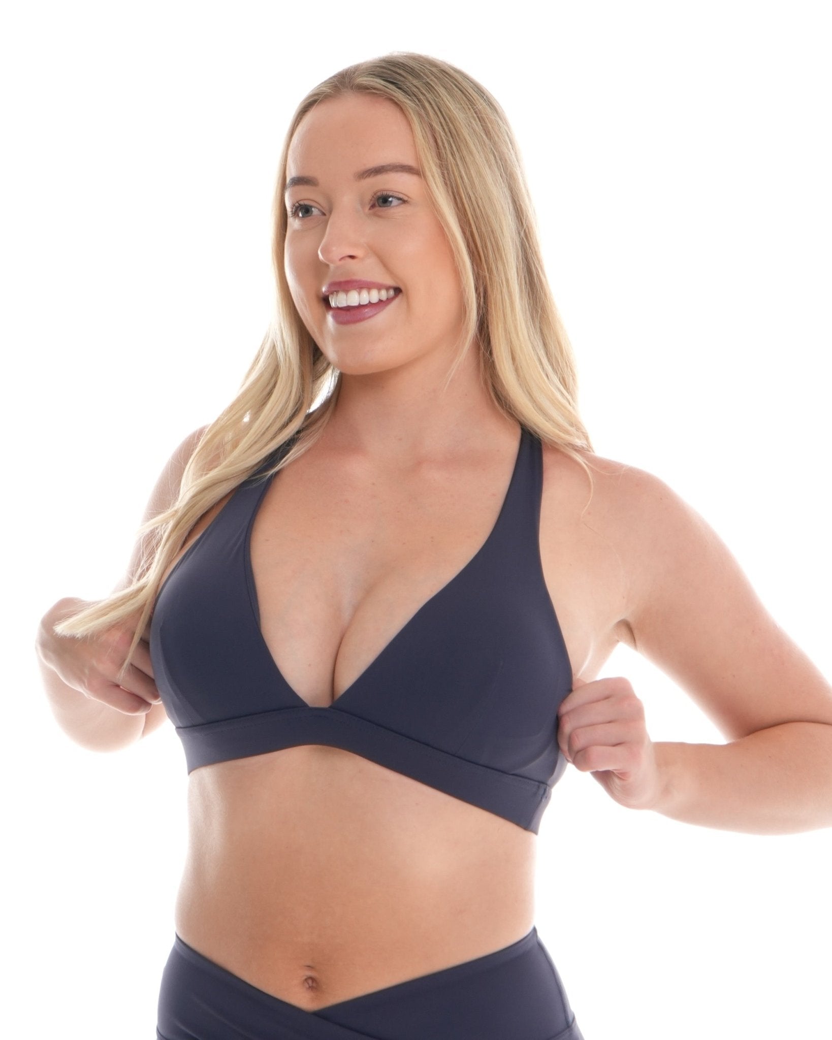Refine Bra – Deep Ocean activewear by ANCARTA – Australian athleisure brand
