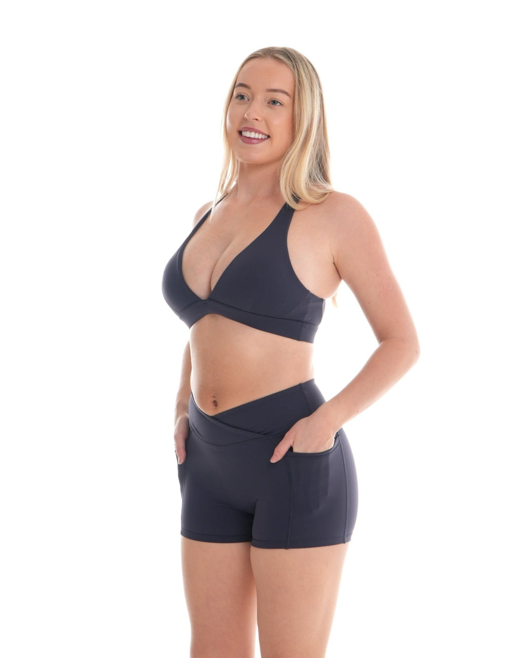 Refine Shorts – Deep Ocean activewear by ANCARTA – Australian athleisure brand