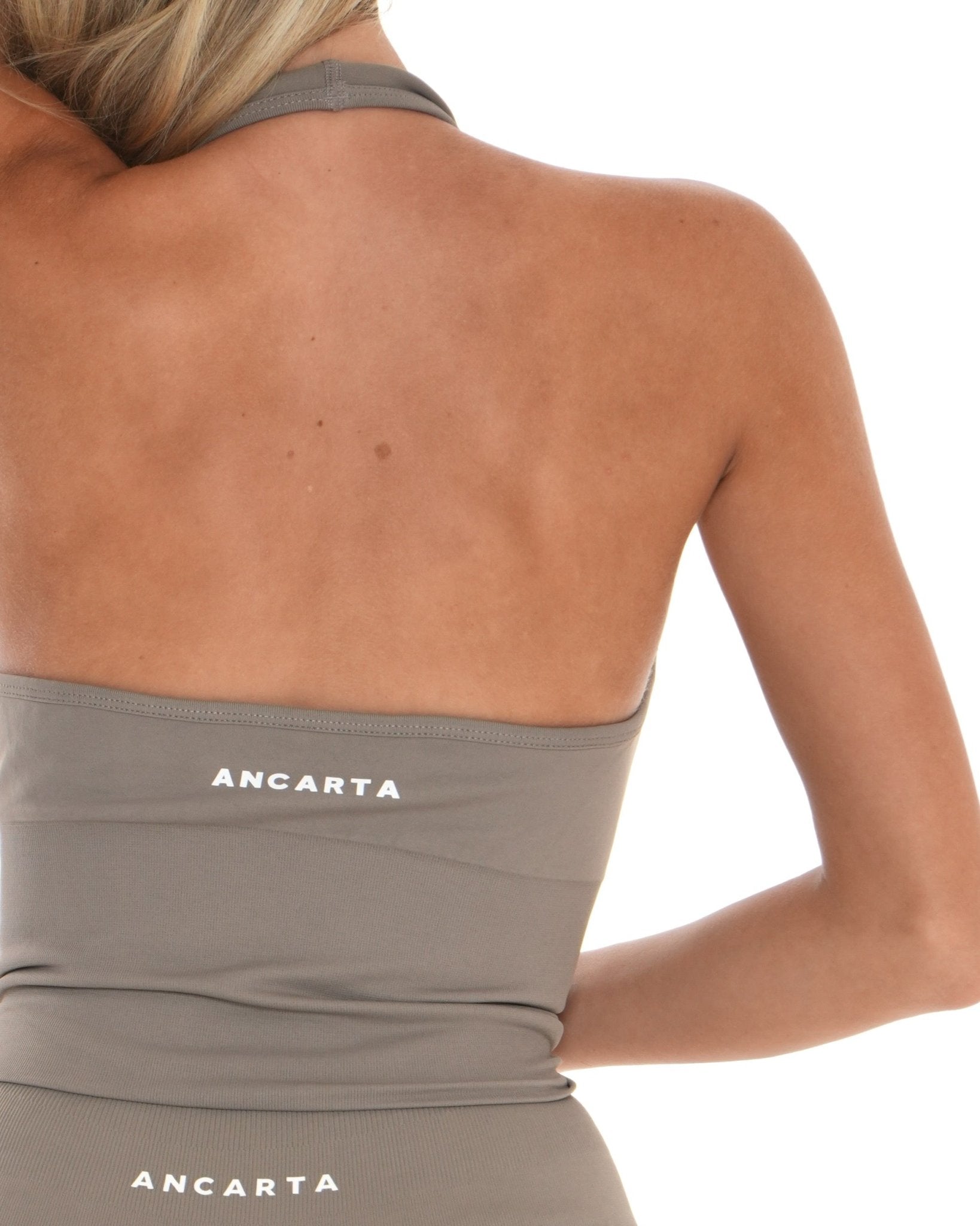 Skye Halter Top – Cookie activewear by ANCARTA – Australian athleisure brand