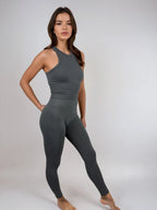 Skye Leggings – Slate activewear by ANCARTA – Australian athleisure brand