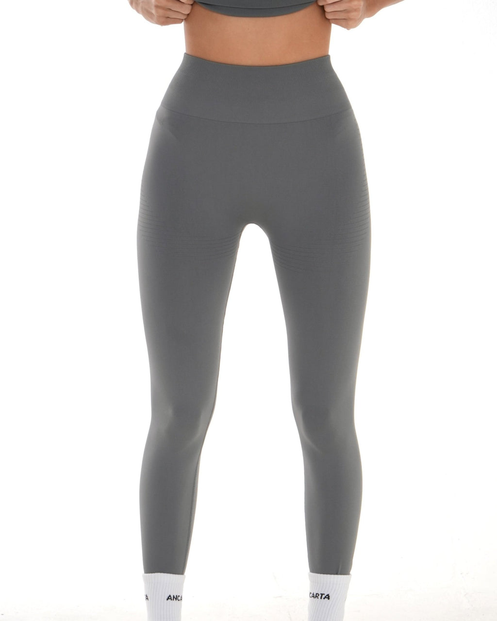Skye Leggings – Slate activewear by ANCARTA – Australian athleisure brand