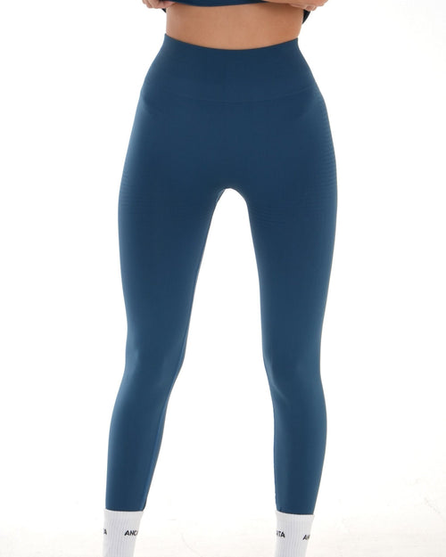 Skye Leggings in Storm Navy – Ancarta women's activewear