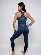 Skye Leggings – Storm Navy activewear by ANCARTA – Australian athleisure brand
