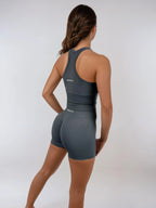 Skye Shorts – Slate activewear by ANCARTA – Australian athleisure brand