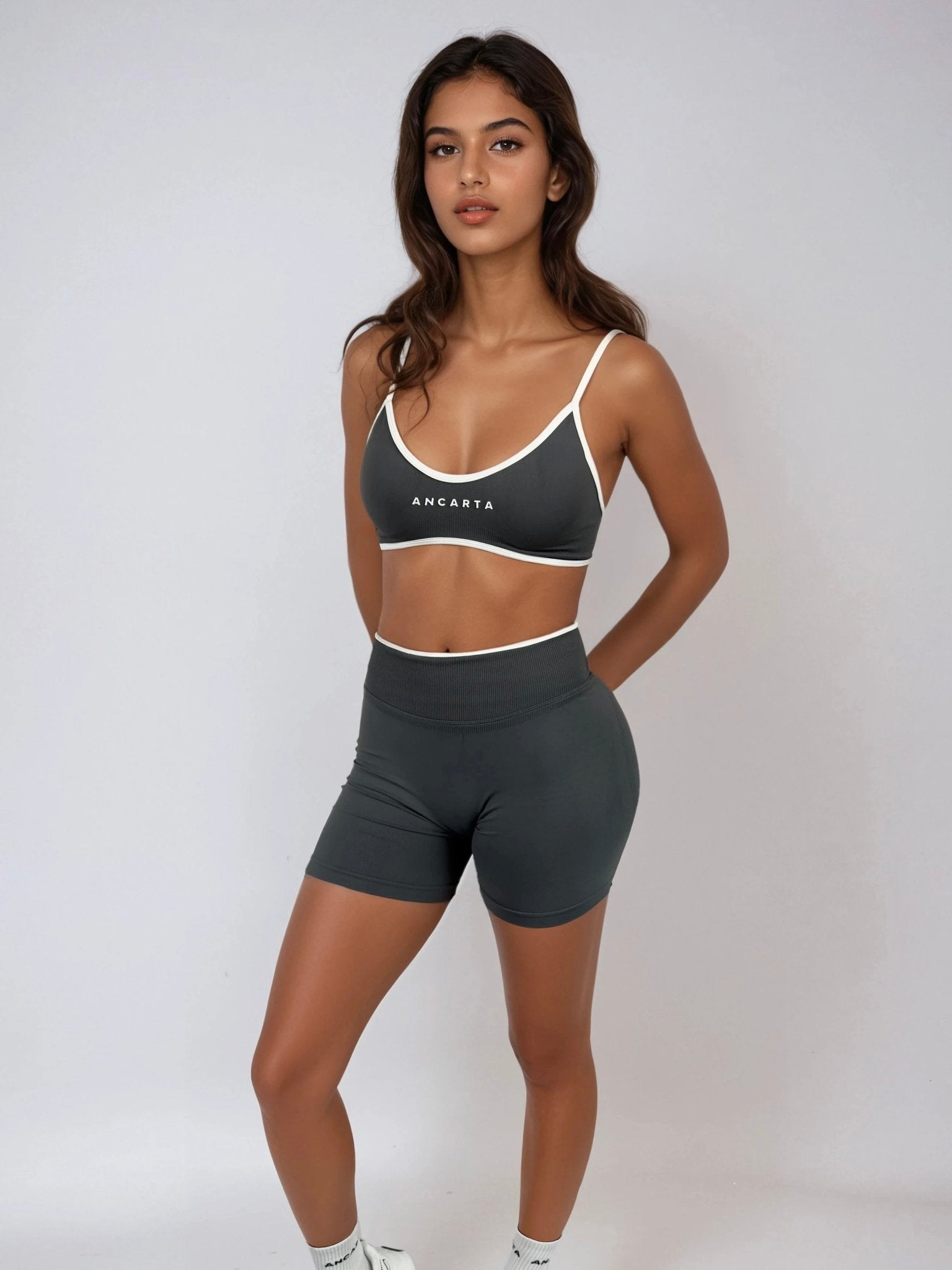 Vital 3 - Piece Set — Coffee activewear by ANCARTA – Australian athleisure brand