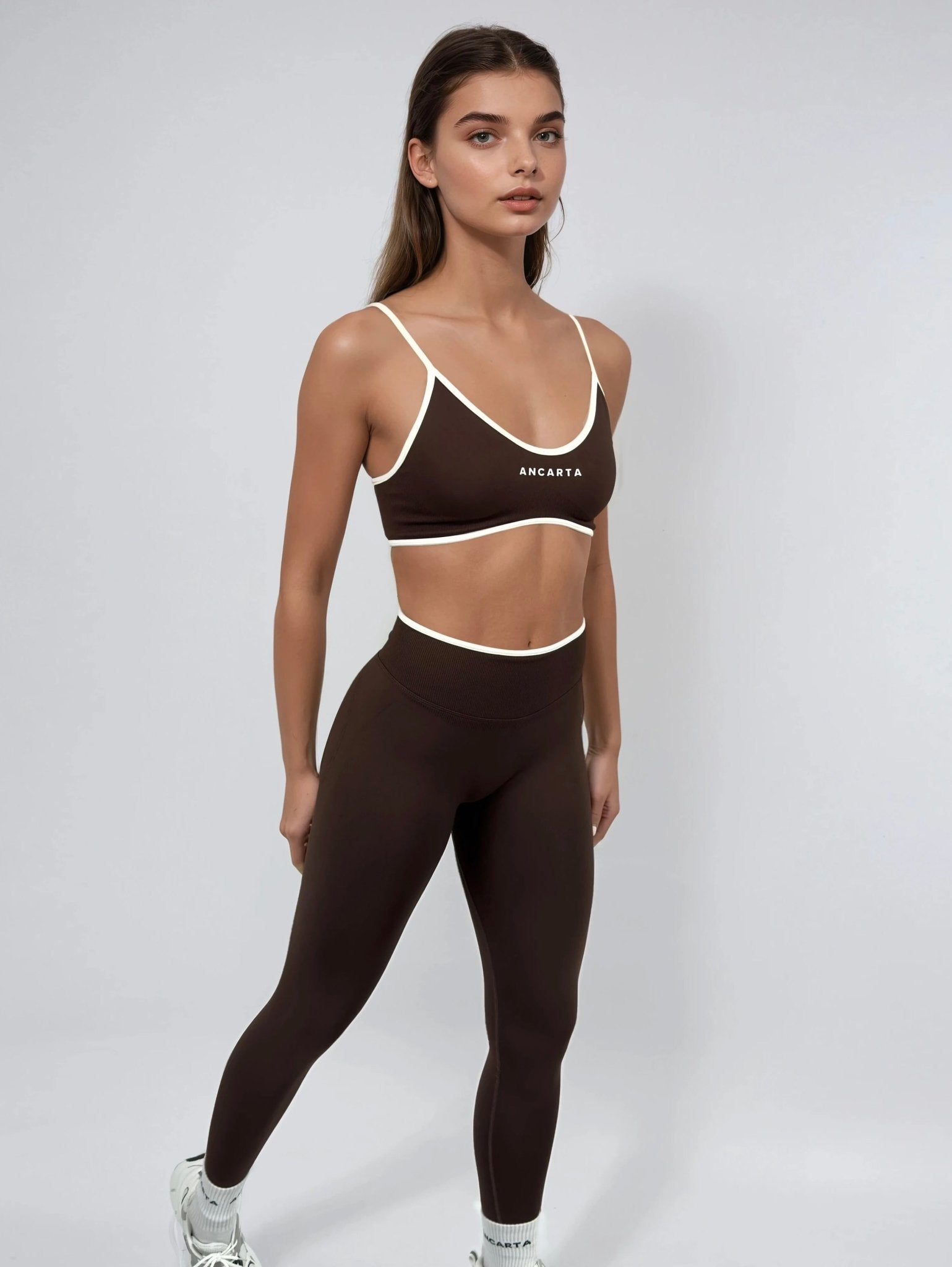 Vital 3 - Piece Set — Coffee activewear by ANCARTA – Australian athleisure brand