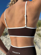 Vital 3 - Piece Set — Coffee activewear by ANCARTA – Australian athleisure brand