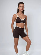 Vital 3 - Piece Set — Coffee activewear by ANCARTA – Australian athleisure brand