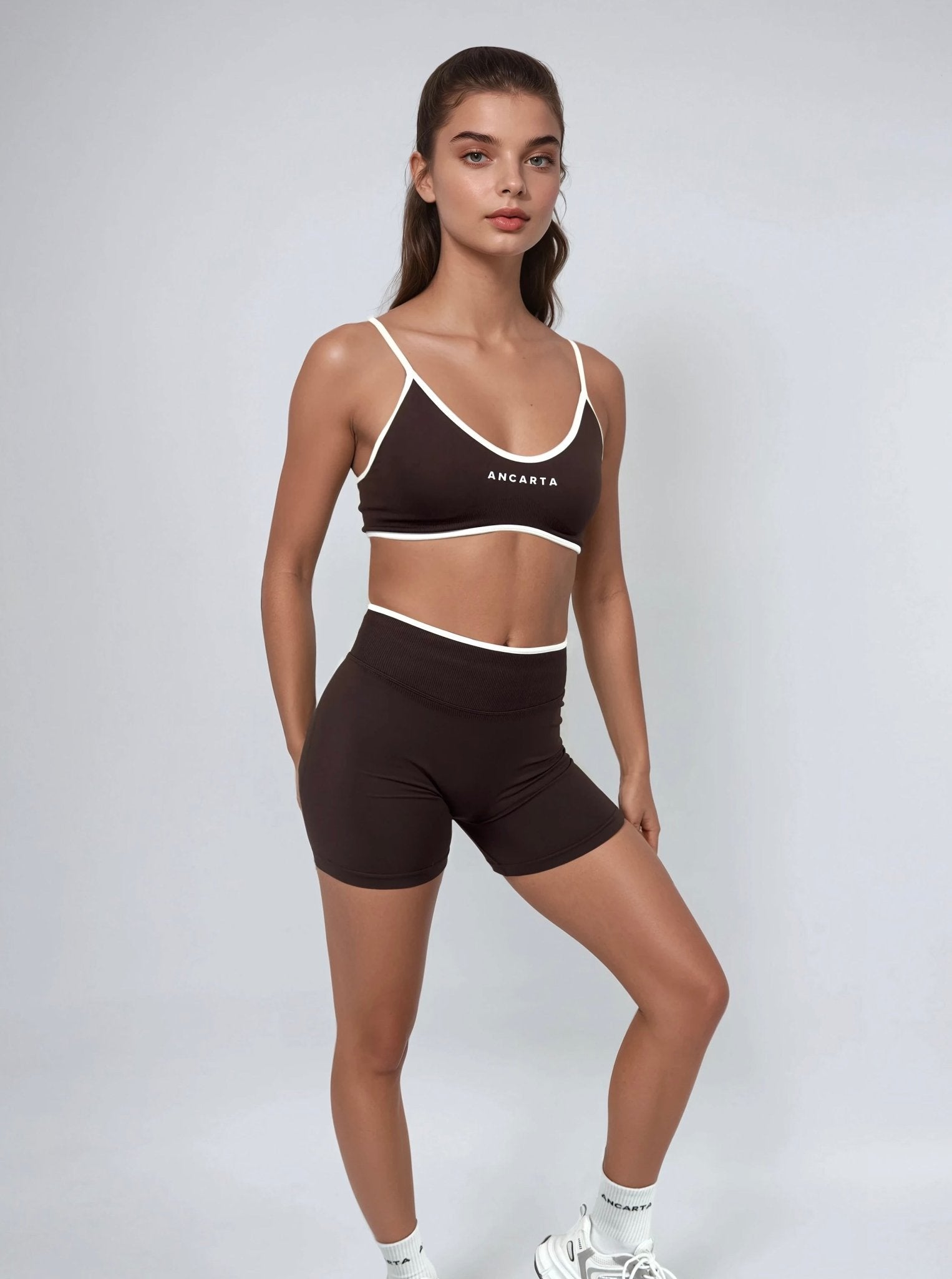 Vital 3 - Piece Set — Coffee activewear by ANCARTA – Australian athleisure brand