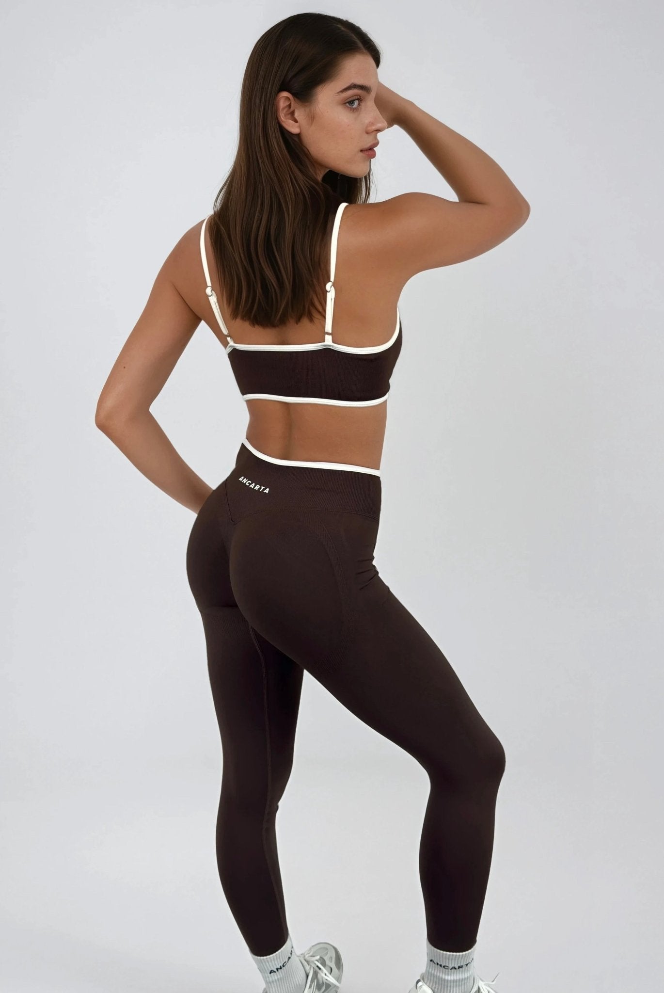 Vital 3 - Piece Set — Coffee activewear by ANCARTA – Australian athleisure brand