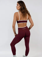 Vital 3 - Piece Set — Deep Cherry activewear by ANCARTA – Australian athleisure brand