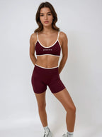 Vital 3 - Piece Set — Deep Cherry activewear by ANCARTA – Australian athleisure brand