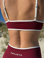 Vital 3 - Piece Set — Deep Cherry activewear by ANCARTA – Australian athleisure brand