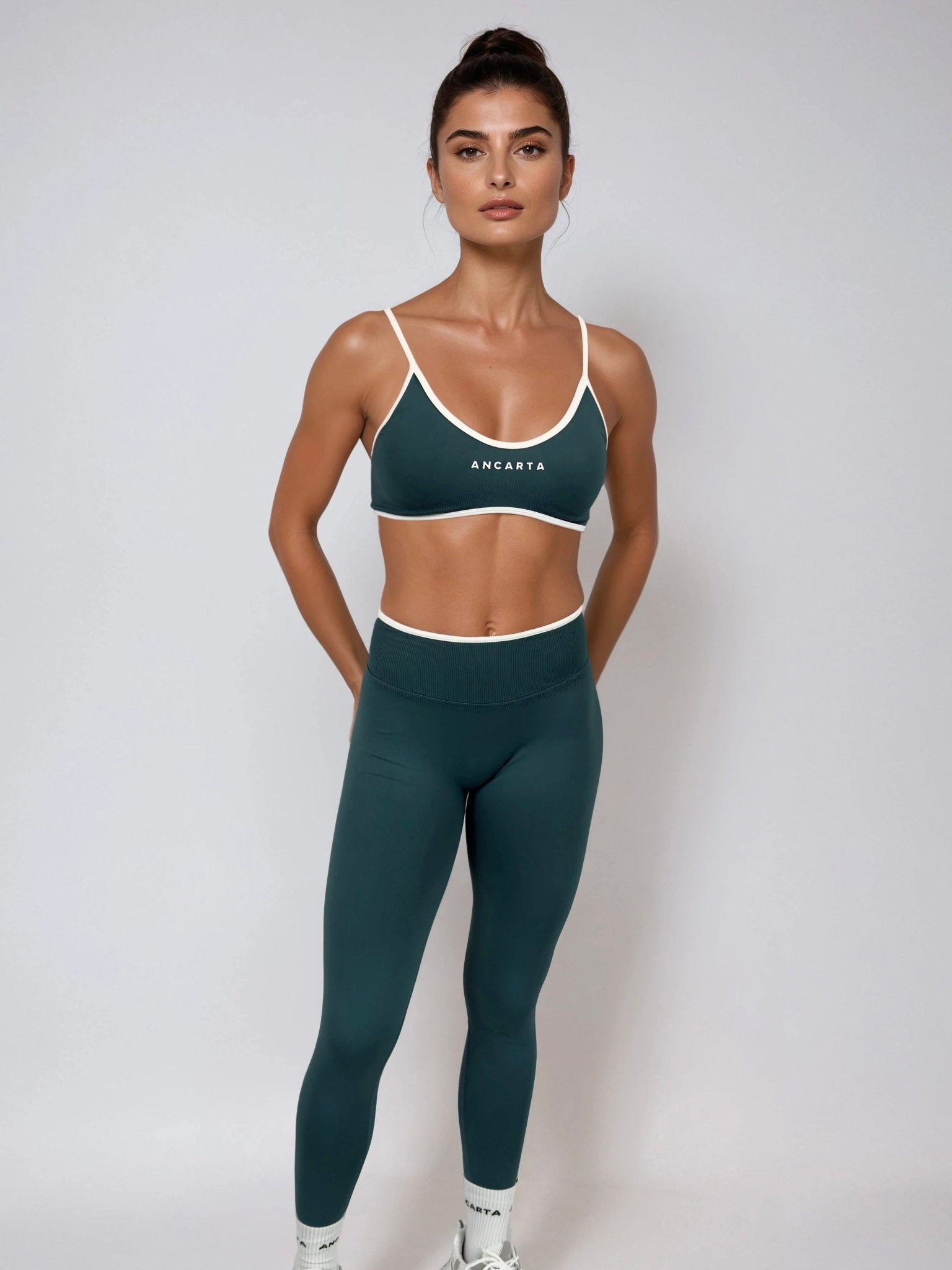 Vital 3 - Piece Set — Deep Teal activewear by ANCARTA – Australian athleisure brand