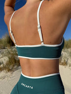 Vital 3 - Piece Set — Deep Teal activewear by ANCARTA – Australian athleisure brand