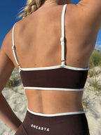Vital Bra – Coffee activewear by ANCARTA – Australian athleisure brand