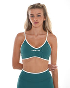 Vital Bra – Deep Teal activewear by ANCARTA – Australian athleisure brand