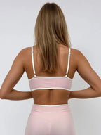 Vital Bra – Soft Pink activewear by ANCARTA – Australian athleisure brand