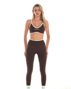 Vital Leggings – Coffee activewear by ANCARTA – Australian athleisure brand