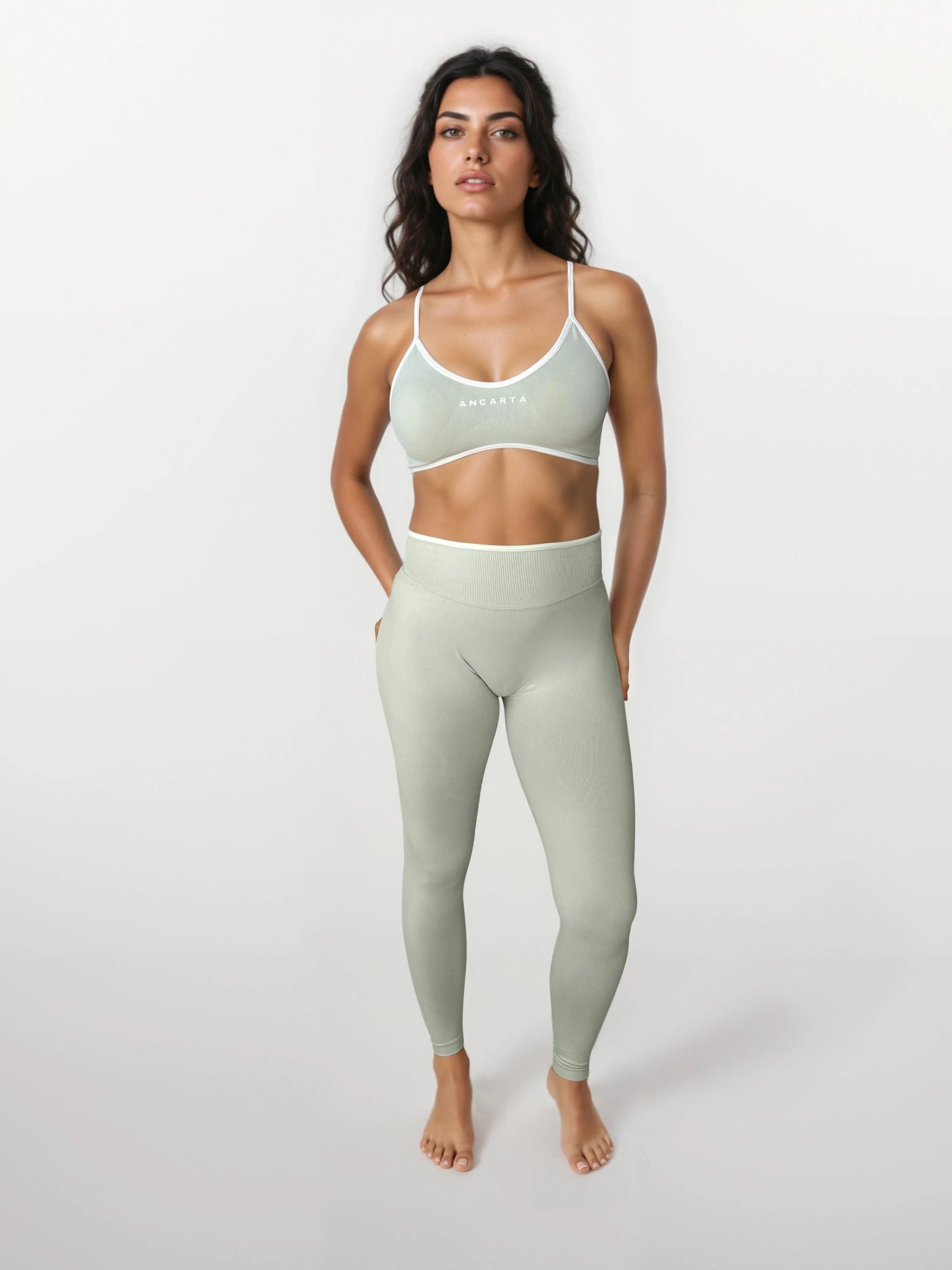 Vital Leggings – Sage activewear by ANCARTA – Australian athleisure brand