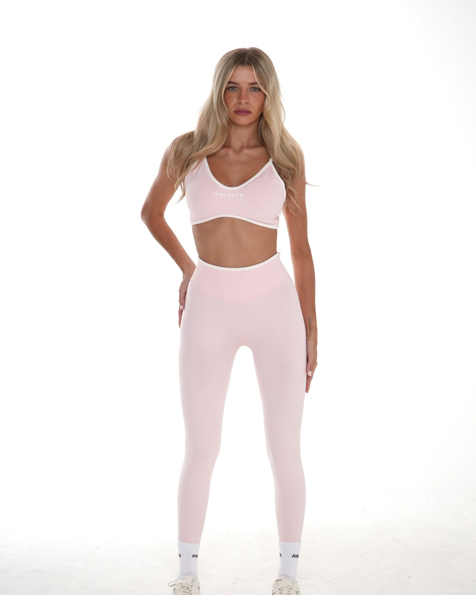 Vital Leggings – Soft Pink activewear by ANCARTA – Australian athleisure brand