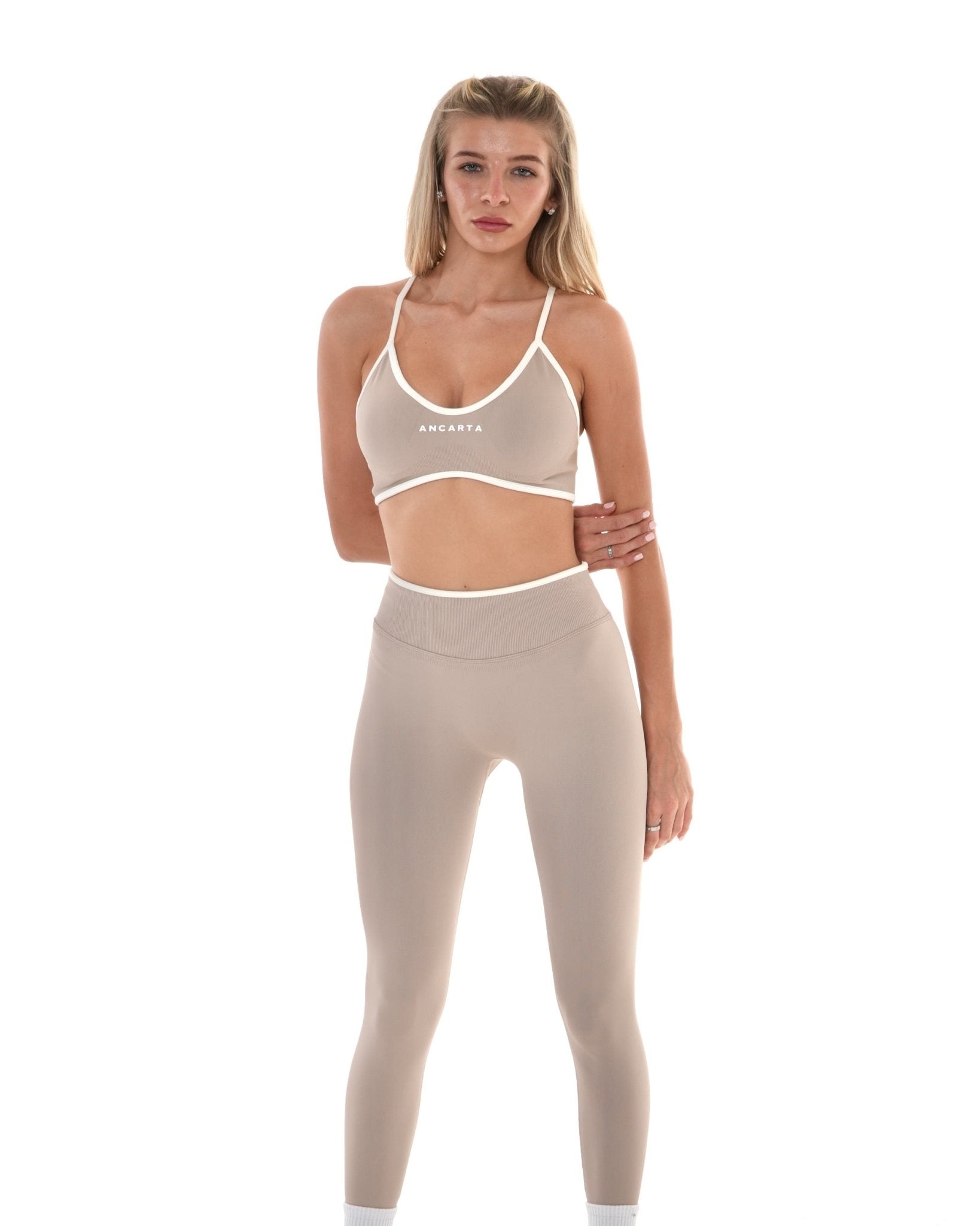 Vital Leggings – Toffee activewear by ANCARTA – Australian athleisure brand