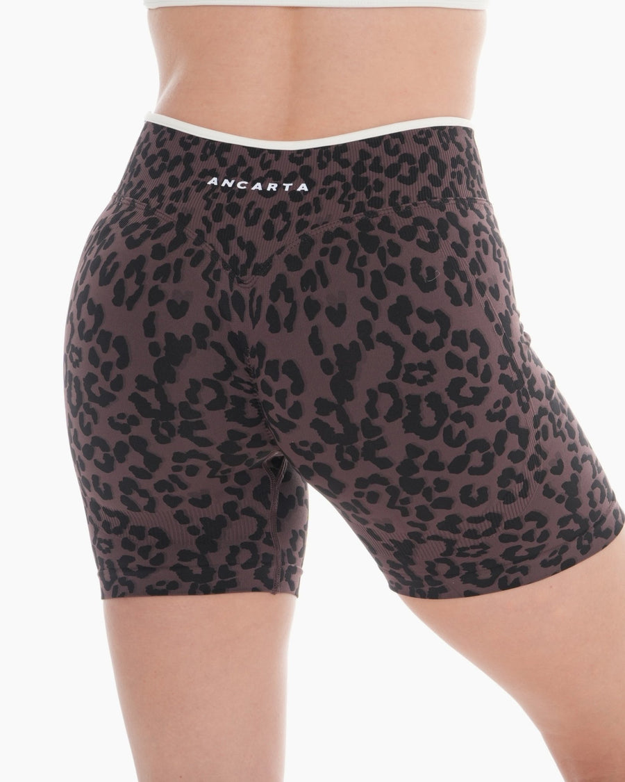 Short Vital Leopard – Marron