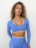 Vital Long Sleeve Crop - Breeze activewear by ANCARTA – Australian athleisure brand
