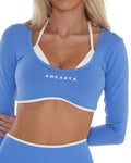 Vital Long Sleeve Crop - Breeze activewear by ANCARTA – Australian athleisure brand