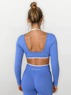Vital Long Sleeve Crop - Breeze activewear by ANCARTA – Australian athleisure brand