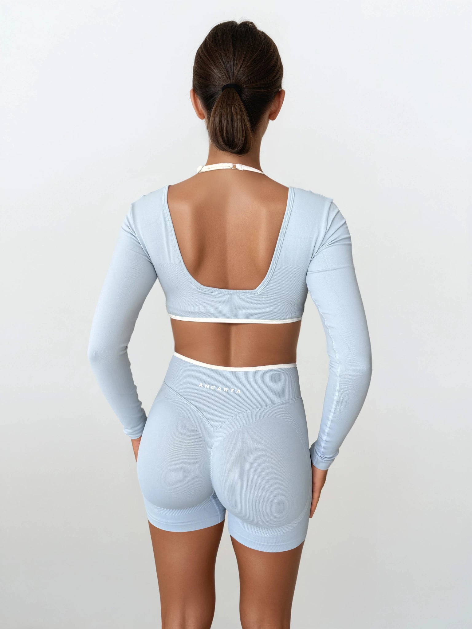 Vital Long Sleeve Crop — Salt Air activewear by ANCARTA – Australian athleisure brand