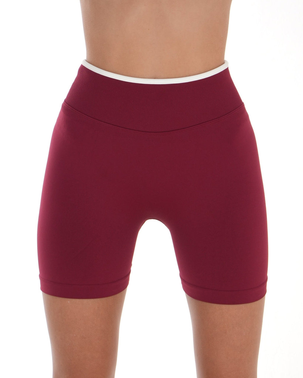Vital Shorts – Deep Cherry activewear by ANCARTA – Australian athleisure brand