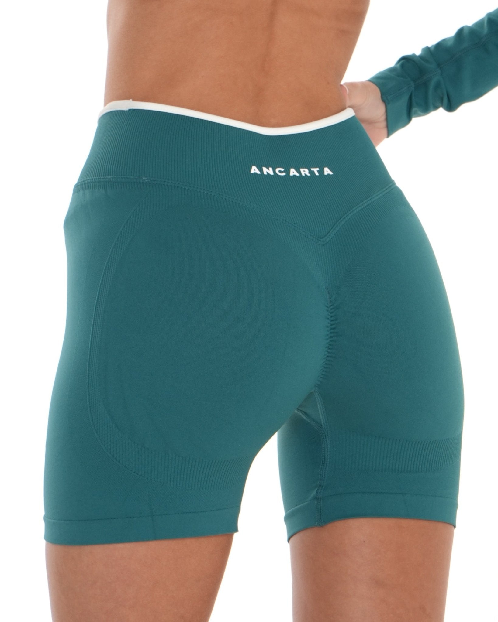 Vital Shorts – Deep Teal activewear by ANCARTA – Australian athleisure brand