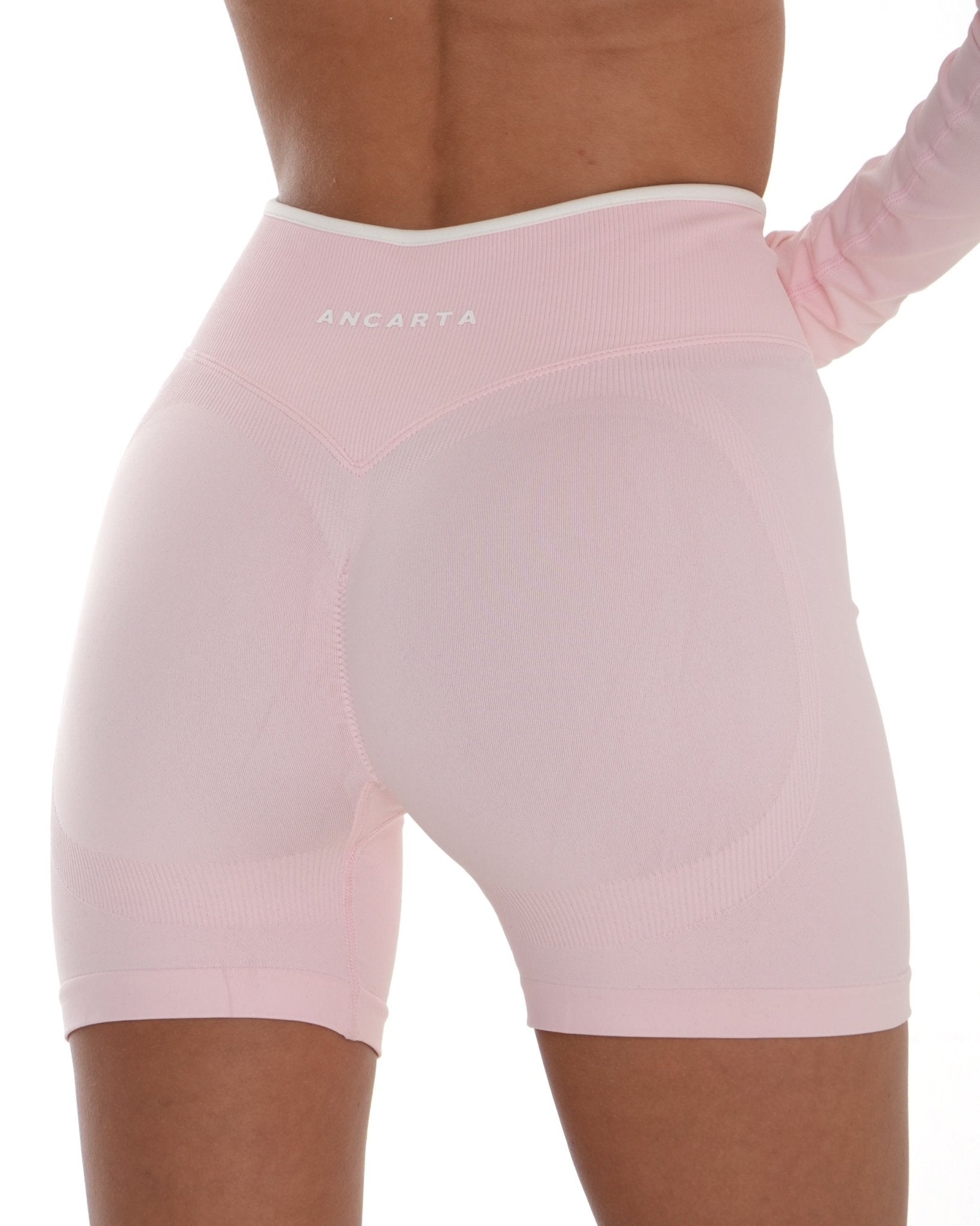 Vital Shorts – Soft Pink activewear by ANCARTA – Australian athleisure brand