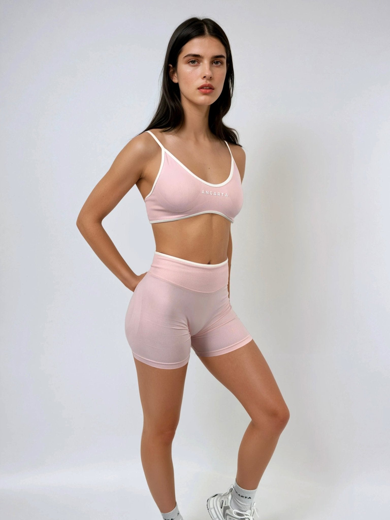 Vital Shorts – Soft Pink activewear by ANCARTA – Australian athleisure brand