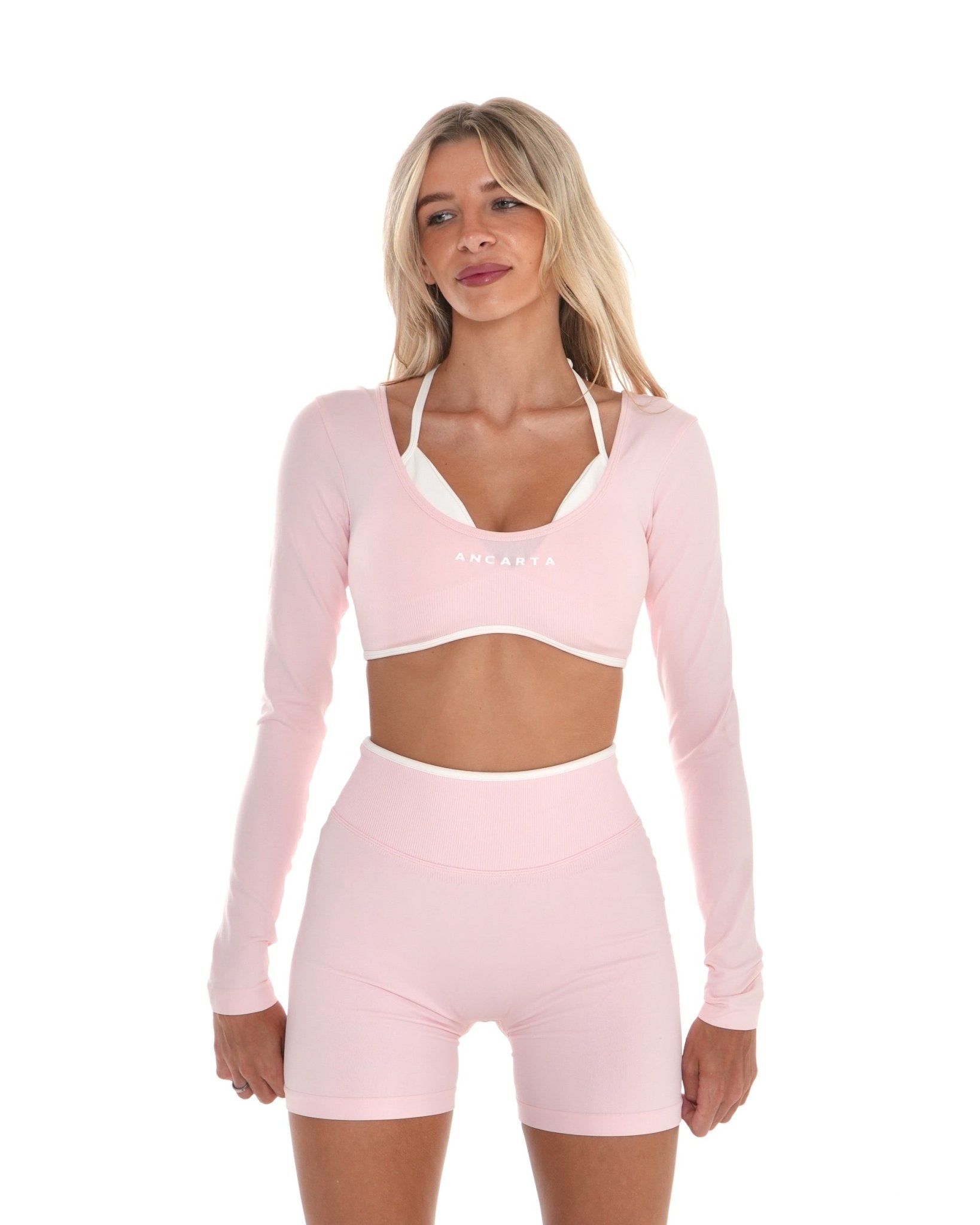 Vital Shorts – Soft Pink activewear by ANCARTA – Australian athleisure brand