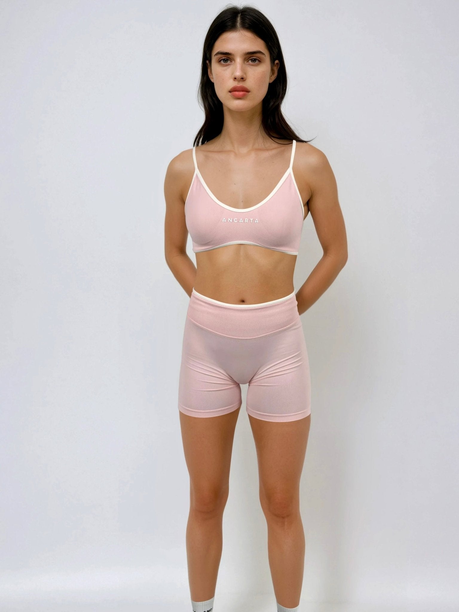Vital Shorts – Soft Pink activewear by ANCARTA – Australian athleisure brand