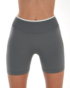 Vital Shorts – Soft Slate activewear by ANCARTA – Australian athleisure brand