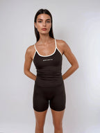 Vital Tank – Coffee activewear by ANCARTA – Australian athleisure brand