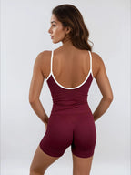 Vital Tank – Deep Cherry activewear by ANCARTA – Australian athleisure brand