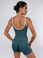 Vital Tank – Deep Teal activewear by ANCARTA – Australian athleisure brand