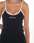 Vital Tank – Obsidian activewear by ANCARTA – Australian athleisure brand