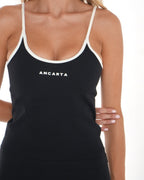 Vital Tank – Obsidian activewear by ANCARTA – Australian athleisure brand