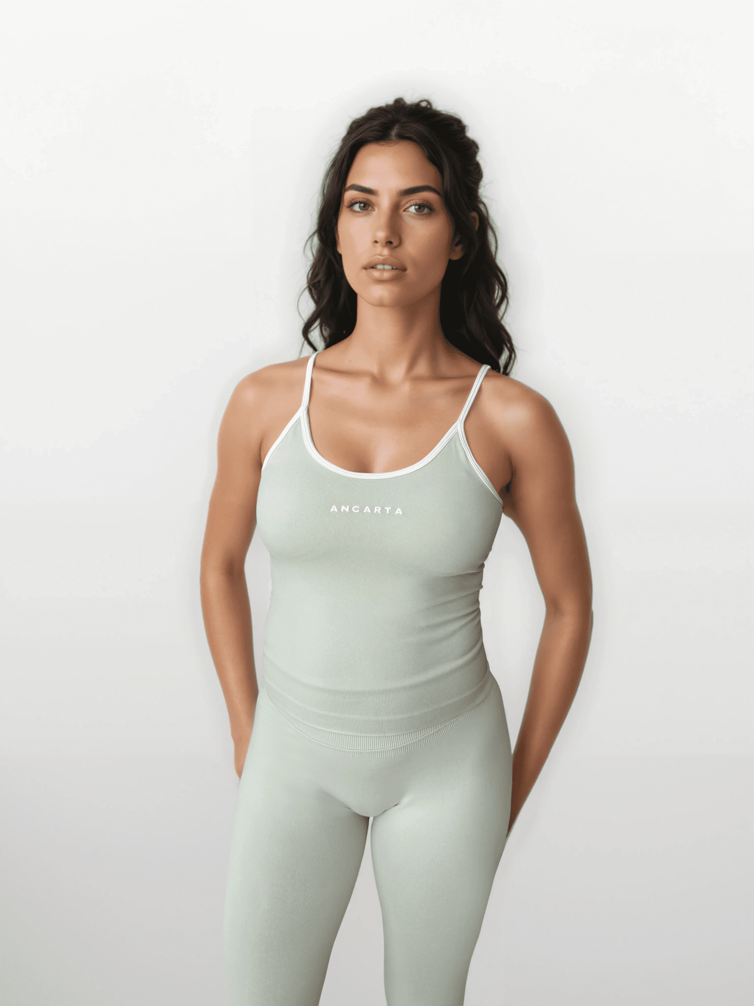 Vital Tank – Sage activewear by ANCARTA – Australian athleisure brand